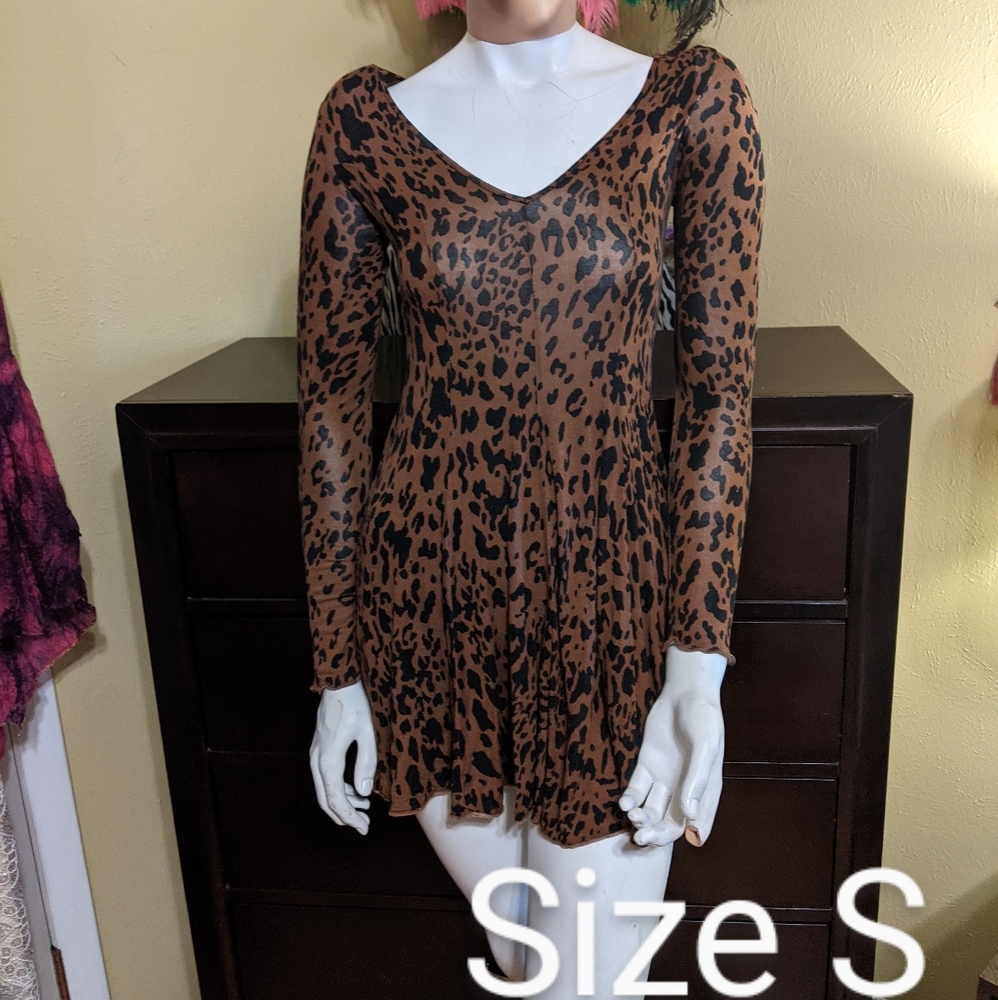Size Small Leopard print dress